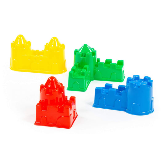 Castle sand shapes 4 pcs