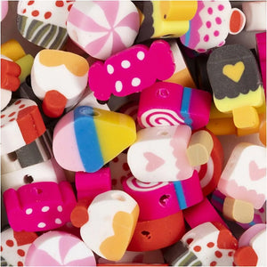 Figure beads - Candy, cakes and ice cream