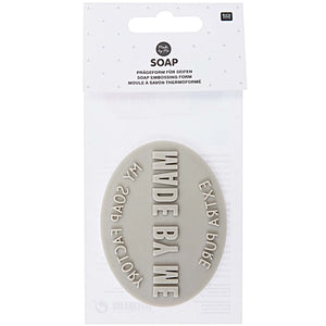 SOAP EMBOSSING FORM OVAL