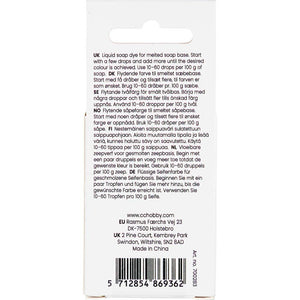 Soap Dye Red 10ml