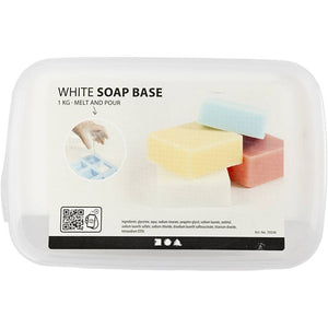 White Soap Base (1kg Pack)