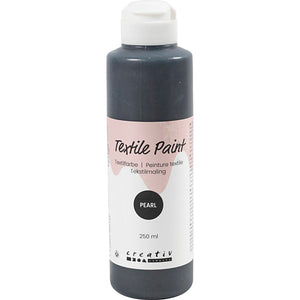 Textile Paint Mother of Pearl Opaque grey 250ml