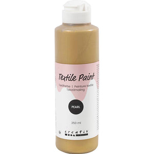 Textile Paint Mother of Pearl Opaque gold 250ml
