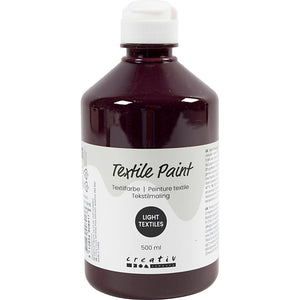 Textile Paint Semi Opaque aubergine 500ml