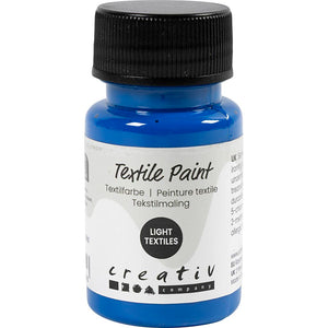 Textile Paint Semi Opaque Primary Blue 50ml