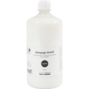 Decoupage Varnish Glossy 1000ml
