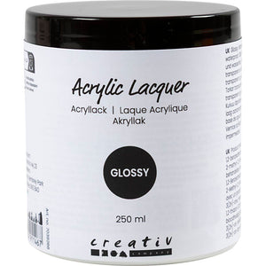 Acrylic Lacquer 250ml  - Glossy