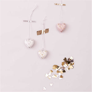 Ohhh! Lovely! Porcelain hanger heart