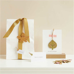 Ohhh! Lovely! Wooden clips leaves