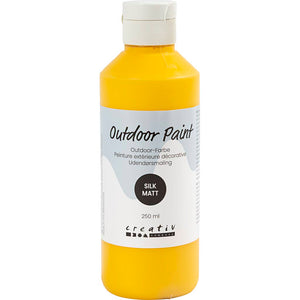 Outdoor Paint Silky Matte Opaque Yellow 250ml