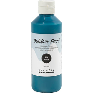 Outdoor Paint Silky Matte Opaque Blue 250ml