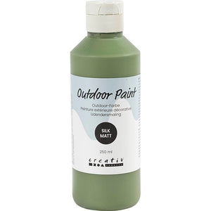 Outdoor Paint Silky Matte Opaque Olive 250ml