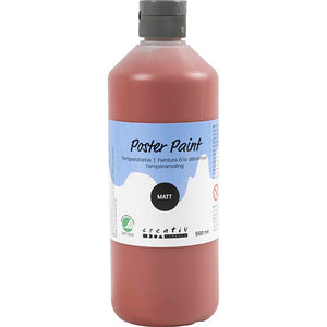 Poster Paint Matt Semi Opaque Beige 500ml
