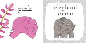 Elmer Buggy Book - Elephant Colours