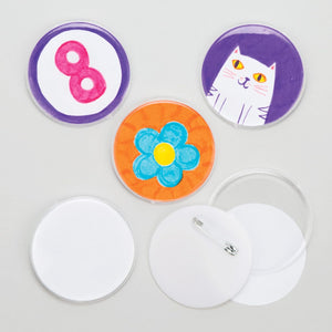  Design Your Own Badge (Pack Of 10)