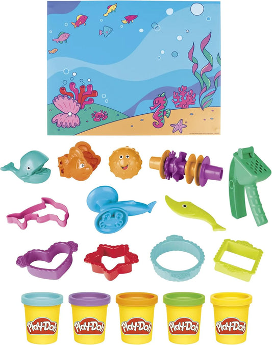 Playdoh Ocean Friends Toolset