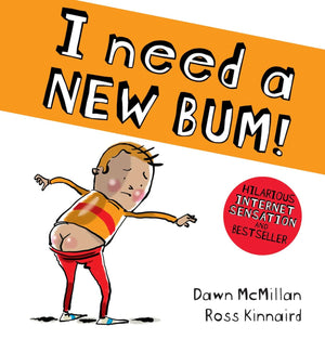 I need a new bum! Book