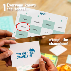 The Chameleon Card Game (Travel Edition)