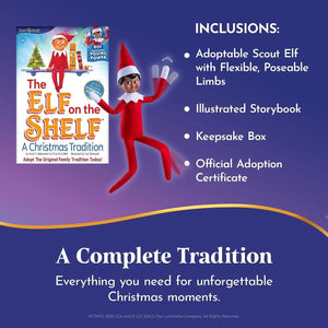 The Elf on the Shelf - Poseable Scout Elf Boy Brown Eyes