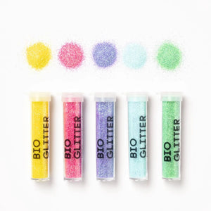 BIO Glitter Mix - Rainbow (5 Tubes)