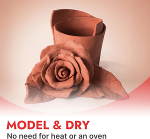 DAS Modelling Clay 500g - Terracotta