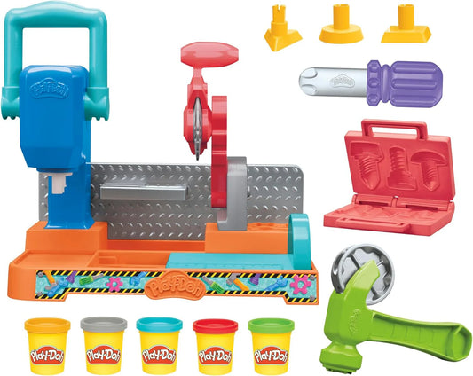 Playdoh Stamp N Saw Tool Bench