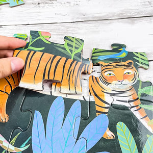 Djeco The Tigers Walk - Jigsaw Puzzle (24 Pieces)