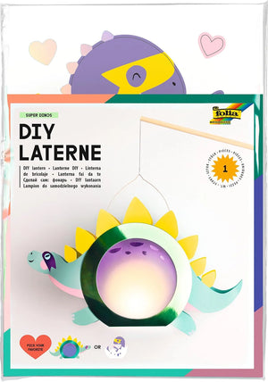 Craft Kit DIY Lantern - Super Dinosaurs