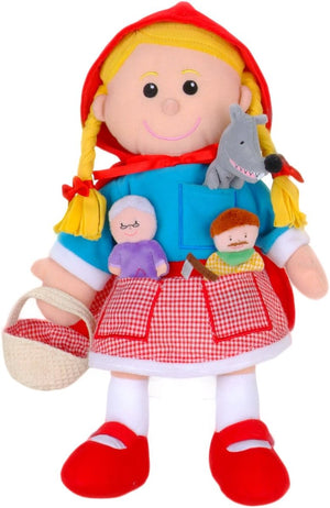 Fiesta Red Riding Hood Hand And Finger Puppet