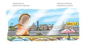 I need a new bum! Book