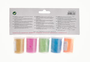 Brights Glitter Shakers (Pack of 5)