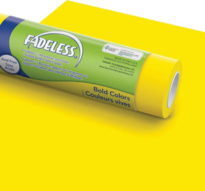 Fadeless Roll Canary 1218mm X 3.6m