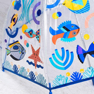 Djeco Colour Change Umbrella - Fishes