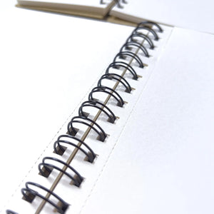 Elements Wire-O Hard Cover Sketch Book Portrait - A6