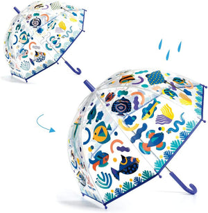 Djeco Colour Change Umbrella - Fishes