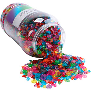Bucket of Plastic Beads