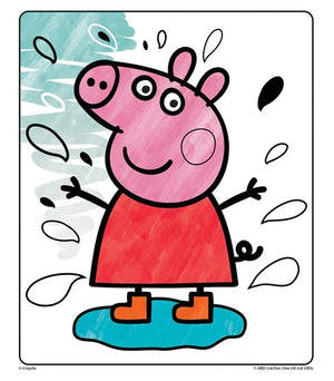 Crayola Peppa Pig Colour Wonder Foldalope