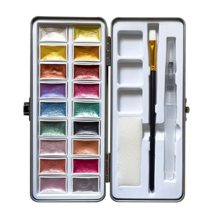 Elements Metallic Watercolour (18 Pan Set)