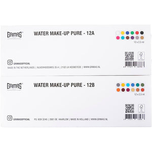 Water-based Face Paint Palette