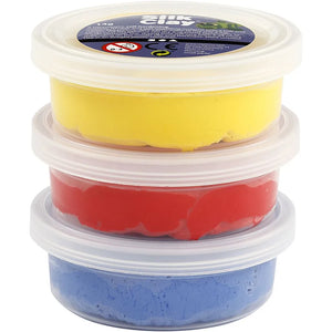Silk Clay - Blue - Red - Yellow 3x14g