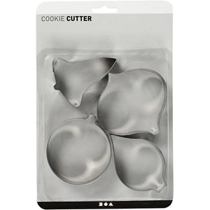 Cookie Cutters - Bell Bauble Raindrop Prism