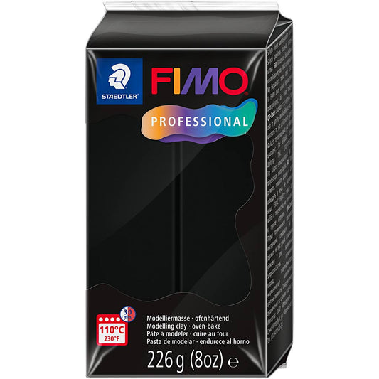 Fimo Professional Jewellery Clay - Black 226g