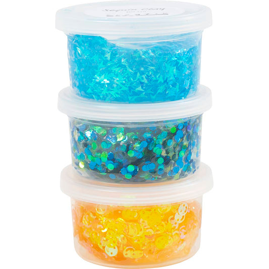 Sequin Clay - Blue/Green Harmony (3x60g)