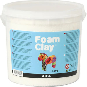 Foam Clay, 560 G, White