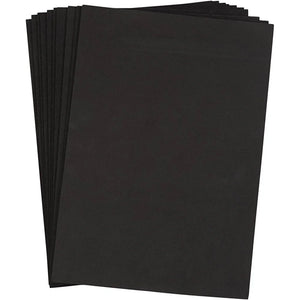 EVA Foam Sheet A4 - Black (10 Pack)