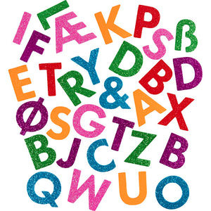 Foam Stickers - Letters 40mm Colourful (110 Pack)