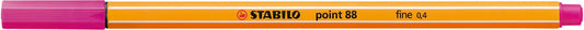 STABILO Fineliner Pen - Point 88 (Pink)