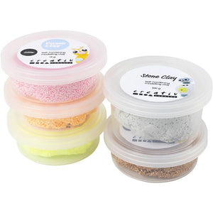 Stone Foam Clay Mix - Red/Orange Harmony 100g (1 Pack)