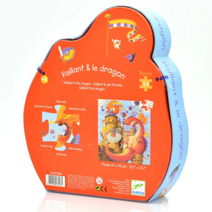Djeco Jigsaw Puzzle - Valiant and the Dragon (54 Pieces)