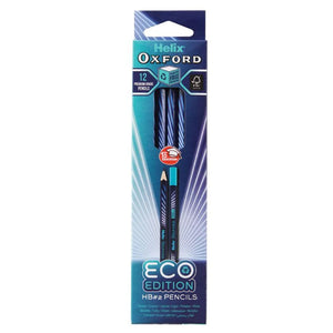 HELIX CYBER ECO PENCILS 12 PACK  BLUE